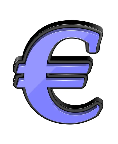 Sinal Euro — Vetor de Stock