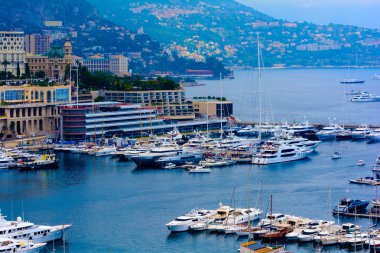 Monte carlo şehir panoraması.
