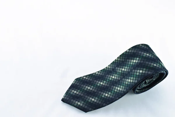 Zöld nyakkendő — Stock Fotó