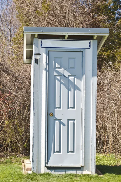Modern Day Outhouse — Stock Photo, Image