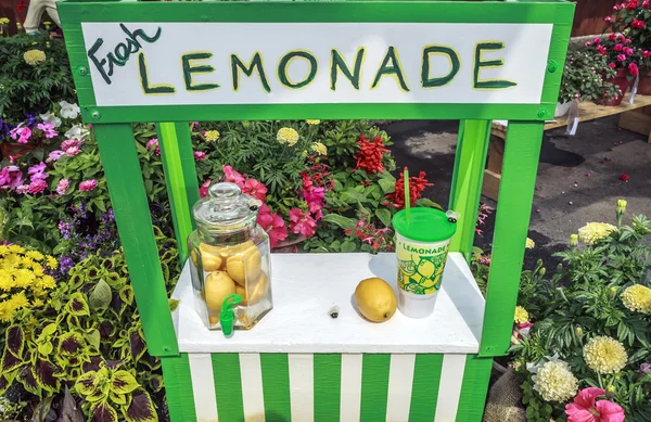 Lindo soporte de limonada — Foto de Stock