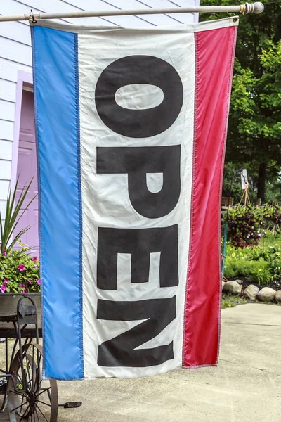 Open Flag — Stock Photo, Image