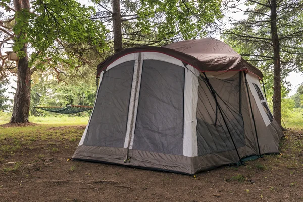Pitched Tent — Stock Photo, Image