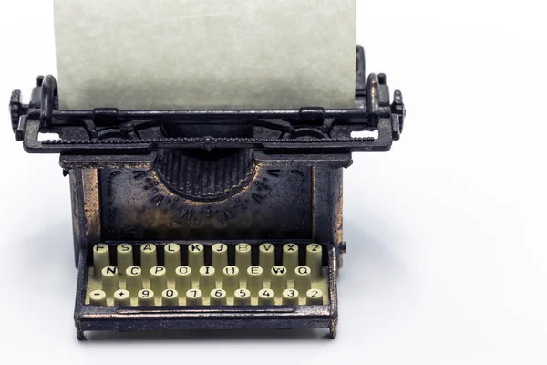 Machine à écrire en bronze — Photo