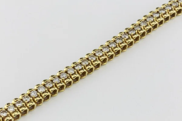 stock image Gold Diamond Bracelet 