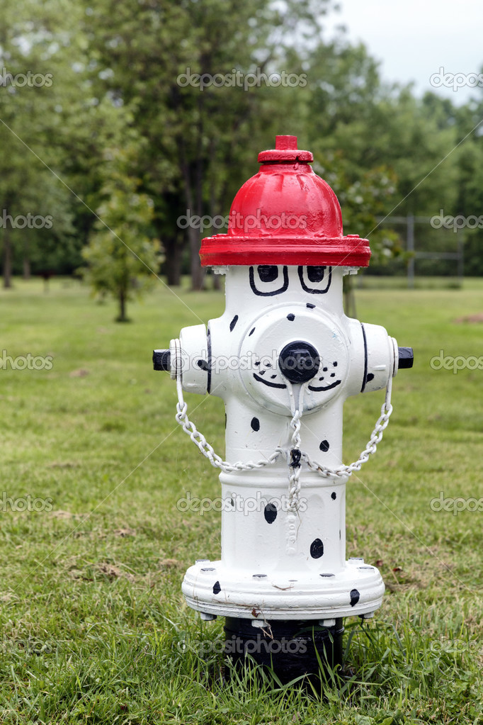 Fire Hydrant Decoration Decorative Fire Hydrant Stock Photo