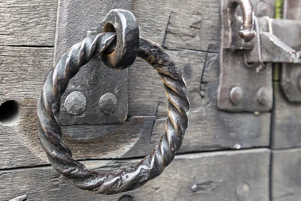 Iron Door Handle — Stock Photo, Image