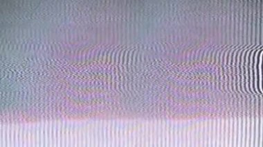 Vintage analogue VHS Scanline. Static colour noise damage . Glitch Error Video Damage. Bad interference. VHS static element in 4k. Vintage VCR style 