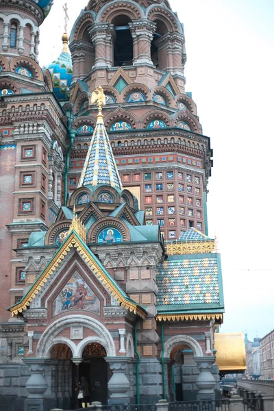 Kirche des Erlösers auf Blut — Stockfoto