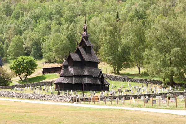 Kościół klepkowy w Borgund — Zdjęcie stockowe