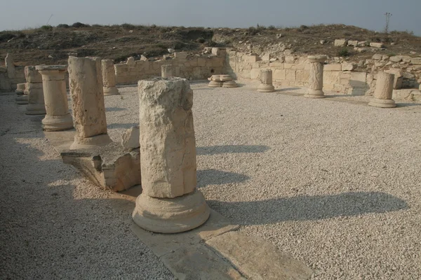 Ruínas antigas em Paphos — Fotografia de Stock