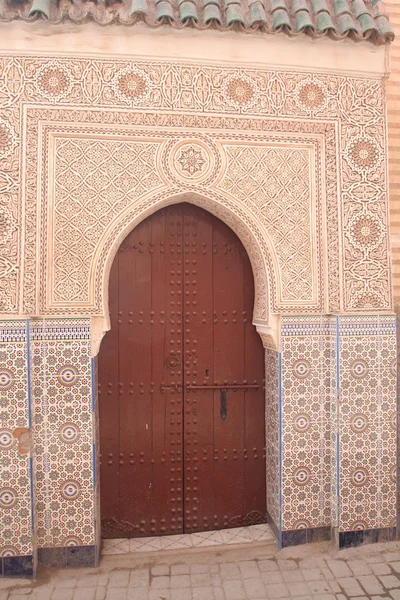 Deur in marrakech — Stockfoto