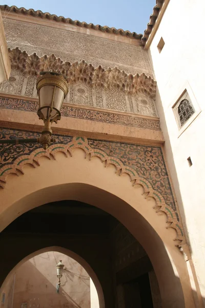 Marrakech doorway — Stock Photo, Image