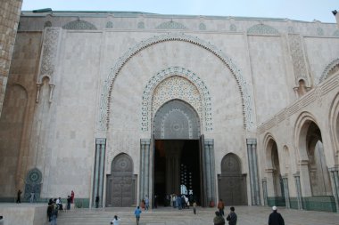 Koutoubia cami Marakeş, giriş görünüm