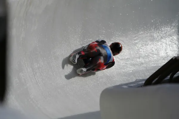 Bobsleigh nos Jogos — Fotografia de Stock