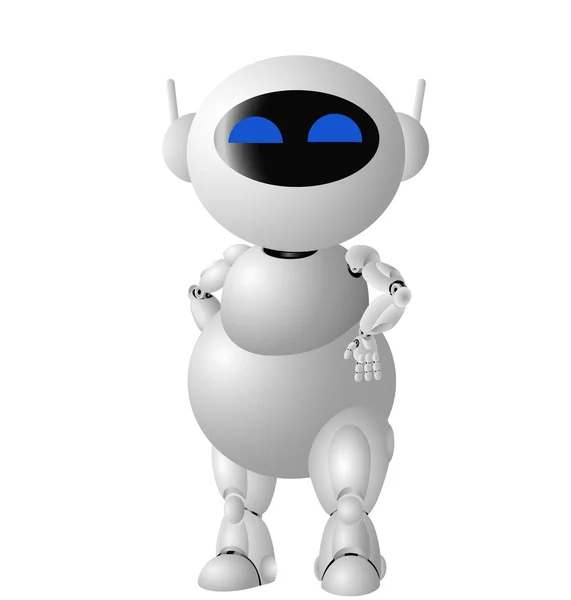 Robot vecteur mignon — Image vectorielle