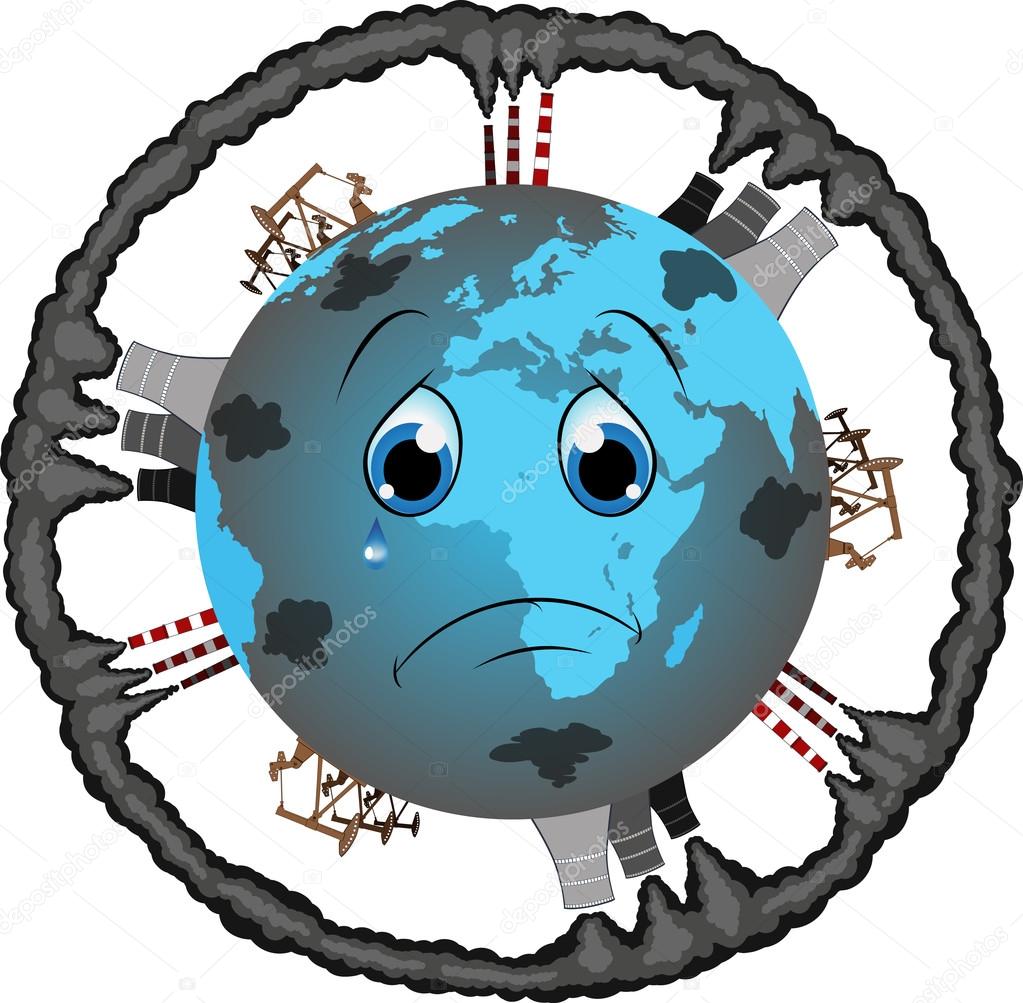 Vector illustration: Protect the earth