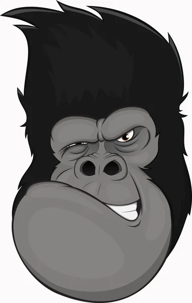 Roliga gorilla — Stock vektor