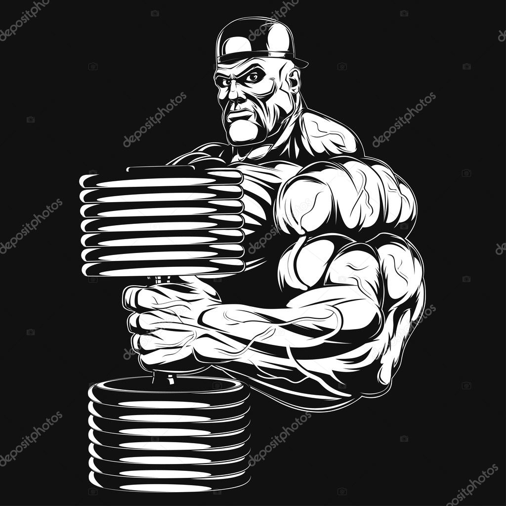 Huge bodybuilder Vector Art Stock Images | Depositphotos Huge bodybuilder Vector Art Stock Images | Depositphotos