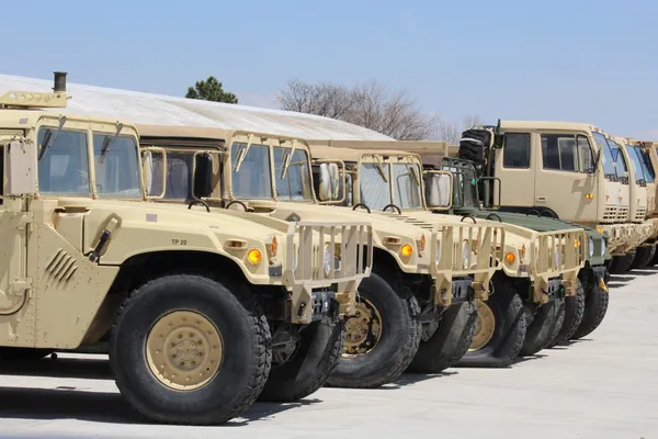 Military Vehicles — Stock Photo, Image