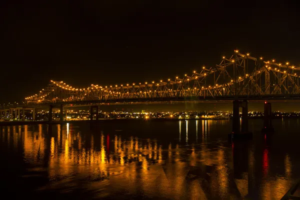 Мосту через річку Міссісіпі — стокове фото