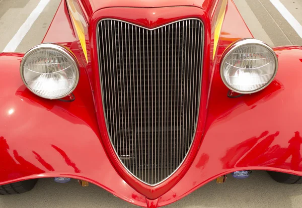 1934 röd ford coupe — Stockfoto