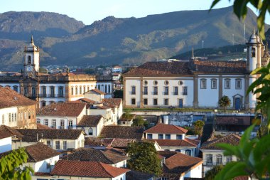 ouro Preto'daki tarihi şehir