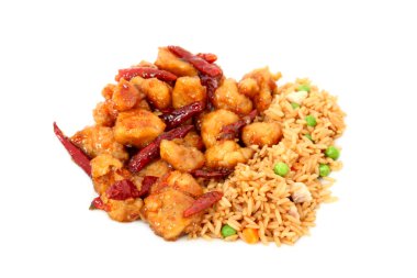 portakallı tavuk ve pilav