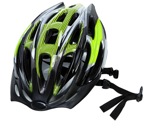 Casco de ciclismo aislado en blanco — Foto de Stock