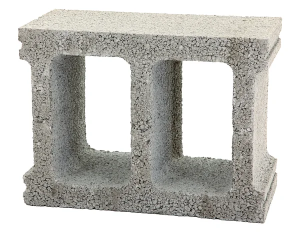 Gray Cinder Block — Stock Photo, Image