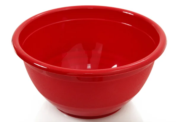 Red Mixing Bowl — Stock Photo, Image