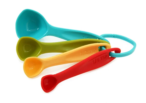 Colorful Measuring Spoons — Stock Photo, Image