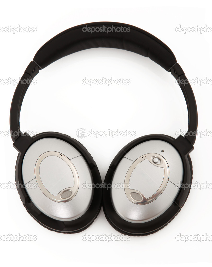 Noise Canceling Headphones Laying Flat