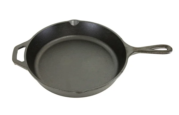 Side View of Cast Iron Pan — Stock Photo, Image