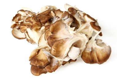 Close Up Of Maitake Mushrooms clipart
