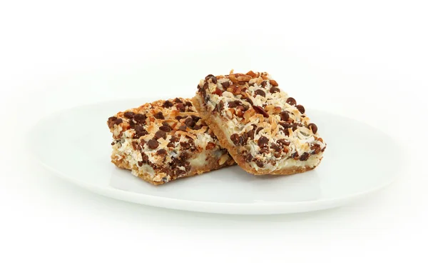 Magische cookie bars — Stockfoto