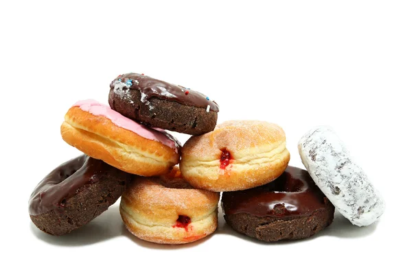 Donuts stivuite unul pe altul — Fotografie, imagine de stoc