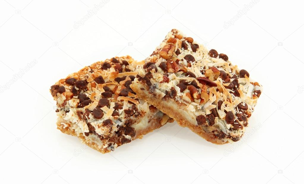 Side View Of Magic Cookie Bars