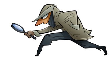 Sneaking spy clipart