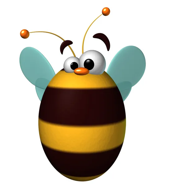 Funny bee — Stock Photo, Image