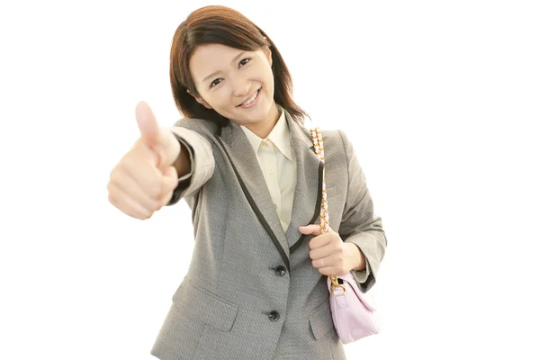 Smiling business woman — Stock Photo, Image