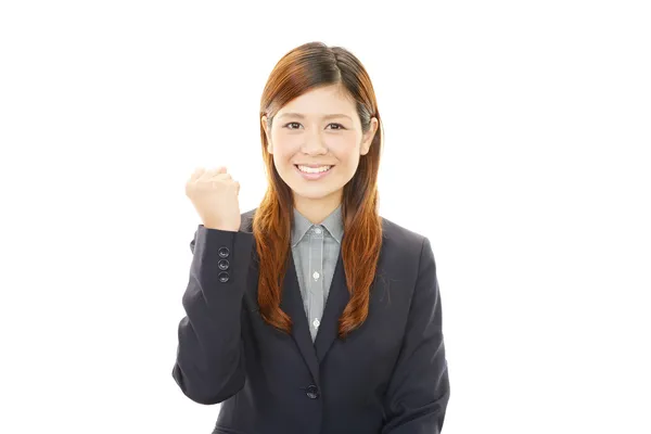 Mujer de negocios sonriente —  Fotos de Stock