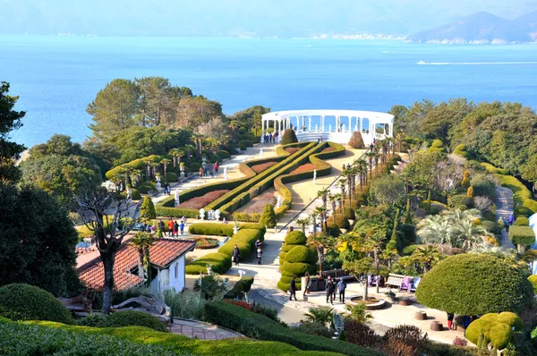 Jardim botânico, Ilha de Oedo, Coréia — Fotografia de Stock