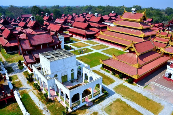 Mandalay Palace, Myanmar Birmânia — Fotografia de Stock