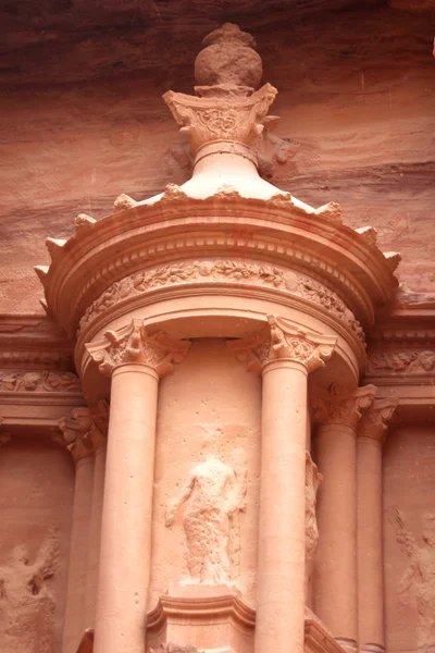 Treasury close up, Petra, Jordan — Stock Photo, Image