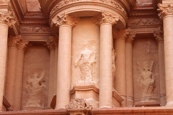 Trésorerie à proximité, Petra, Jordanie — Photo