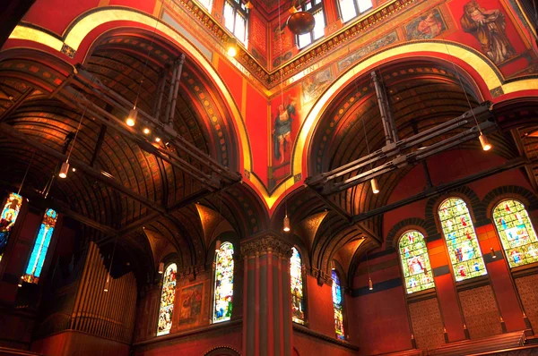 내부 트리니티 교회, 보스턴 — 스톡 사진