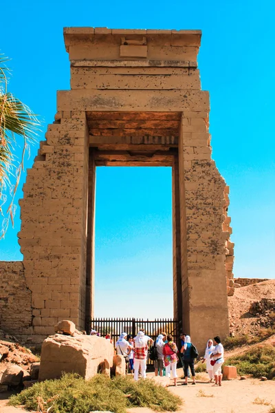 Templo de Karnak, ciudad de Luxor, Egipto — Foto de Stock