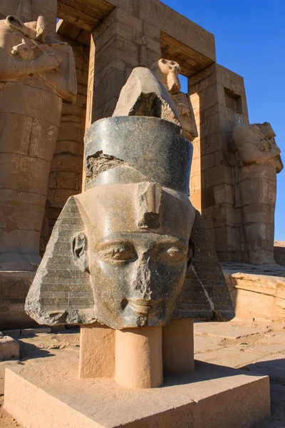 Templo de Ramesseum, Egipto — Foto de Stock