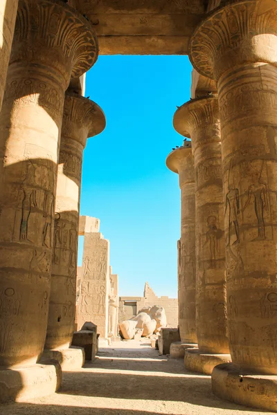 Tempio di Ramesseum, Egitto — Foto Stock